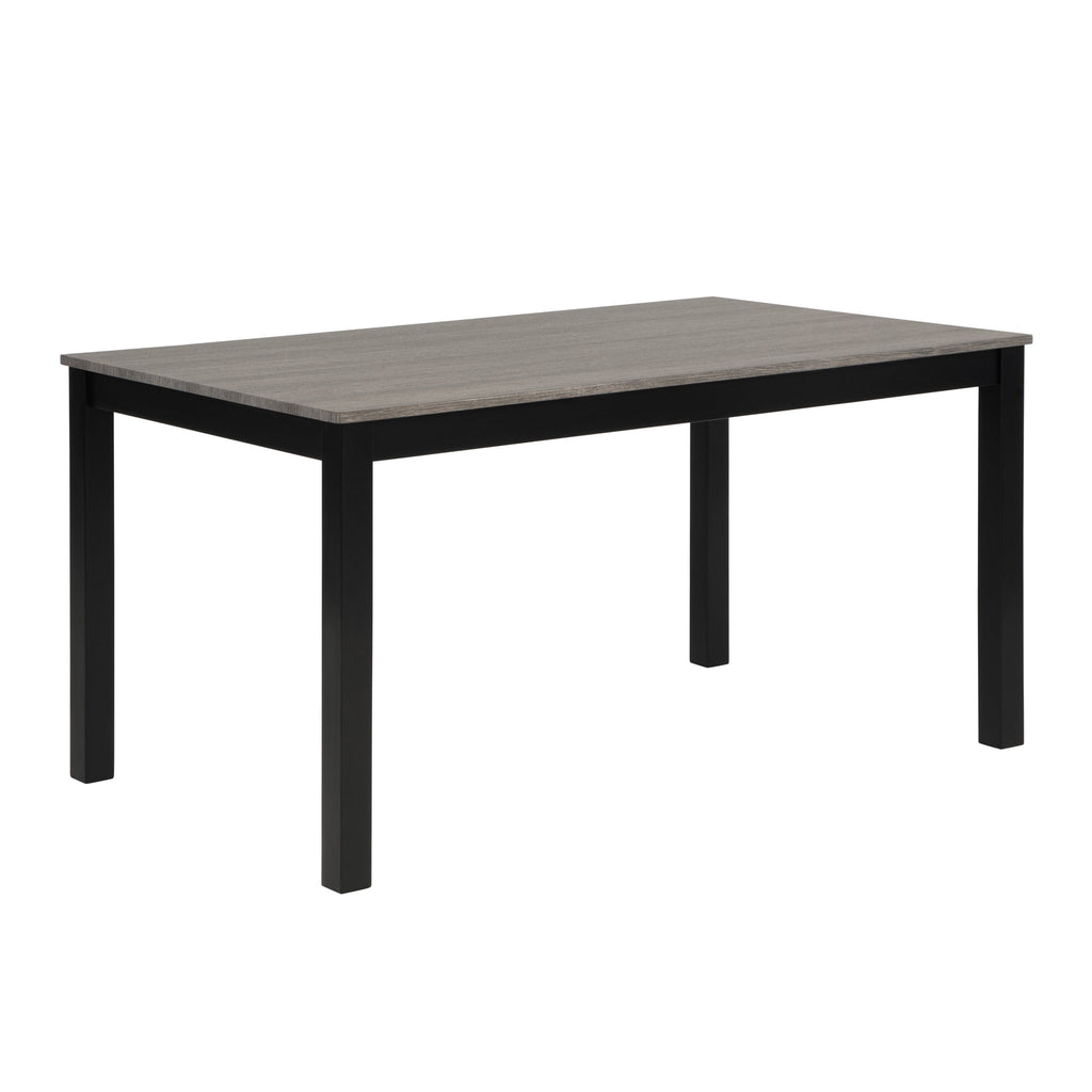 6-Piece Dining Table Set with Bench and Chairs