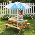Wooden Kids Picnic Table