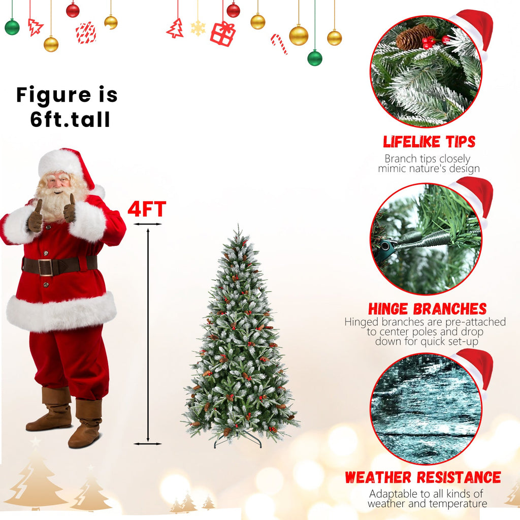 7.5FT Christmas Tree with 2514 Tips
