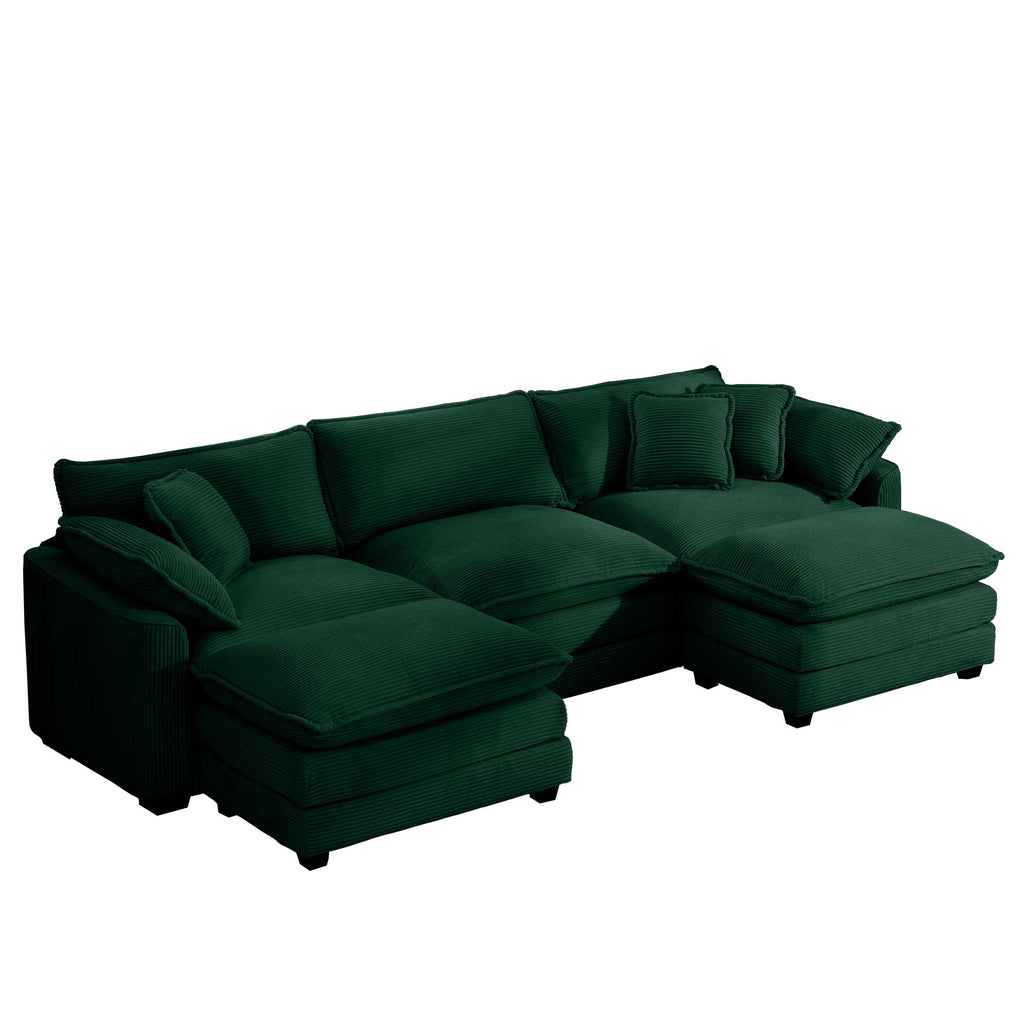 Oversized Modular Cushion Sofa Set
