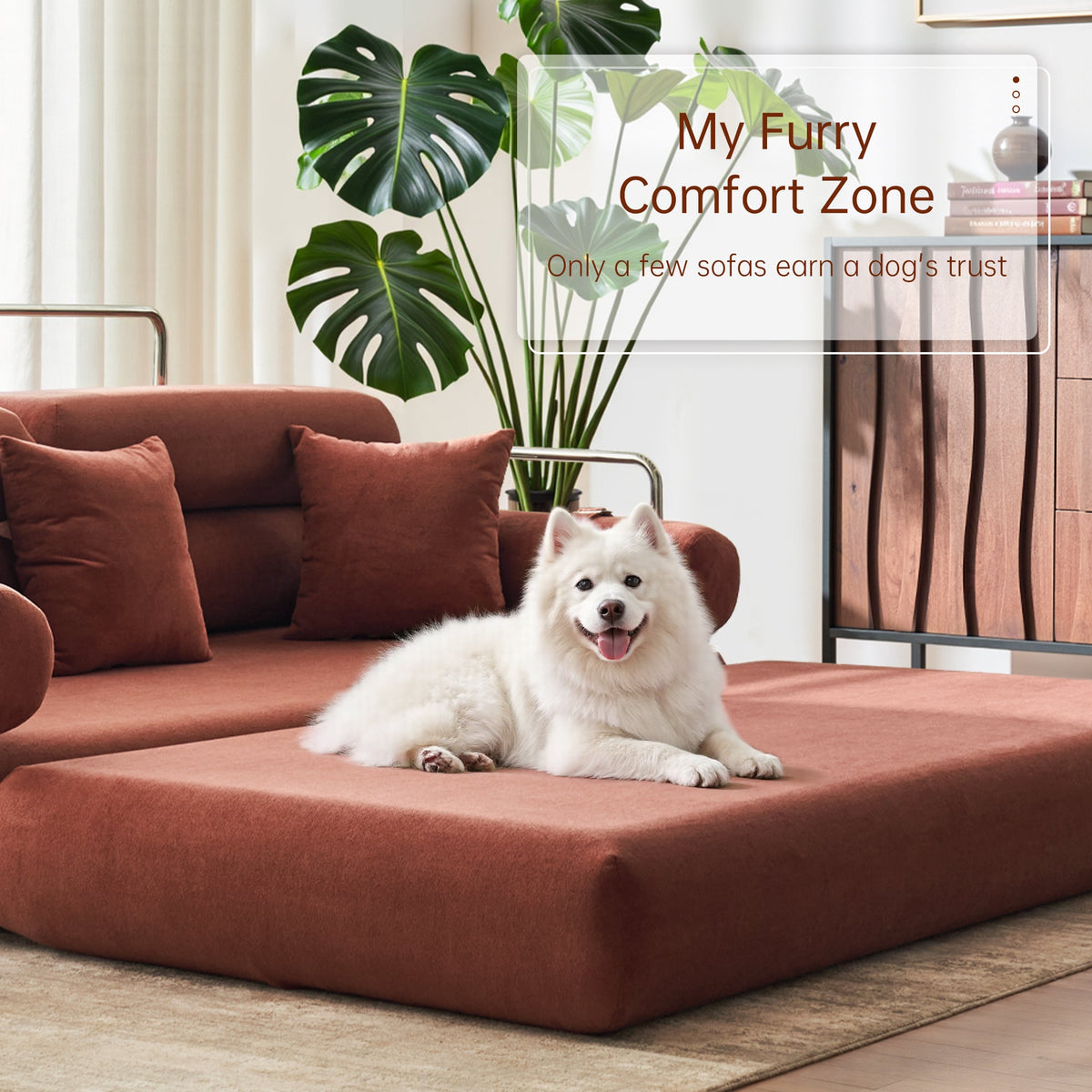 Convertible L-Shaped Sectional Sofa Bed