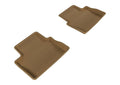 3D MAXpider 2013-2015 Chevrolet Malibu Kagu 2nd Row Floormats - Tan L1CH06321502