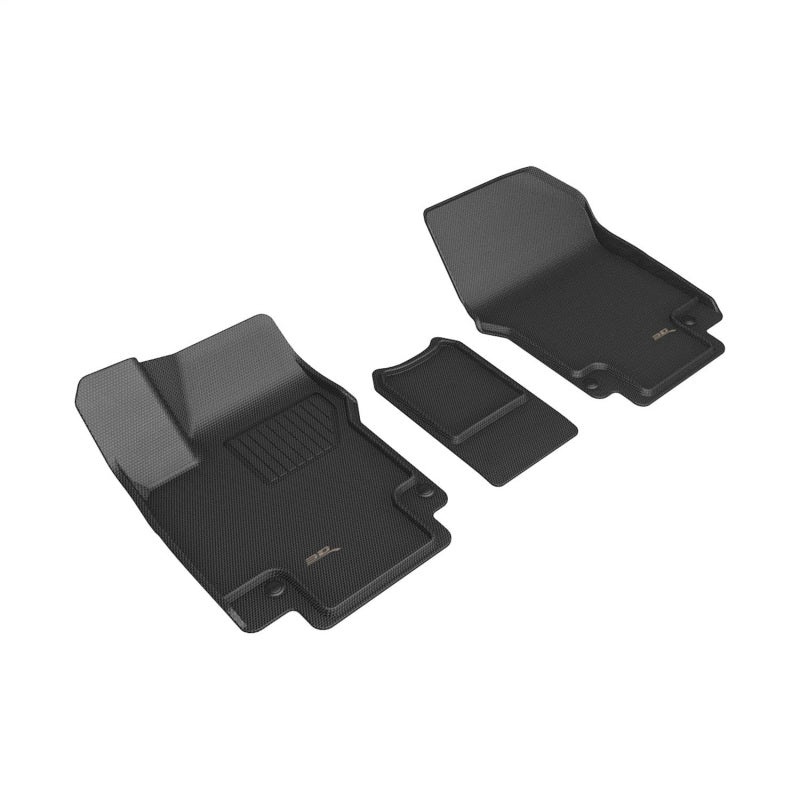 3D MAXpider 2023+ Hyundai Ioniq 5 Limited Kagu 1st Row Floormat - Black L1HY12311509