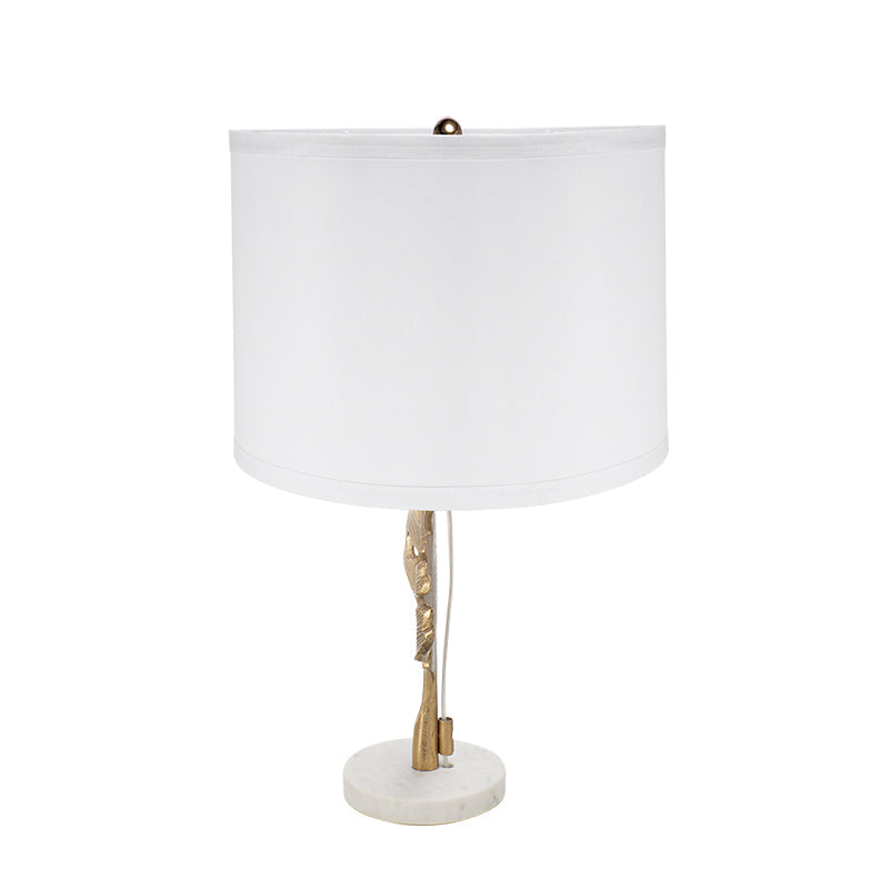 Elegant Table Lamp with Marble Base