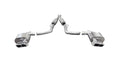 Corsa Performance 11-13 Dodge Challenger SRT-8 6.4L V8 Auto Polished Xtreme Cat-Back