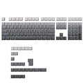 Polar Day Gradient Engraved Luminous Machinery Key Cap