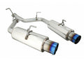 Megan Racing Axle-Back Exhaust for Mitsubishi 3000GT VR4 1991-1999 – T-304 Stainless Steel, Polished Finish