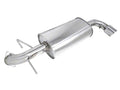 Megan Racing WRX 5 Door 08+ Mid and Rear Pipe for 2008-2010 Subaru Impreza WRX - 3" Piping, 4" Tip w/ Silencer