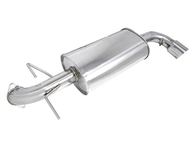 Megan Racing WRX 5 Door 08+ Mid and Rear Pipe for 2008-2010 Subaru Impreza WRX - 3" Piping, 4" Tip w/ Silencer
