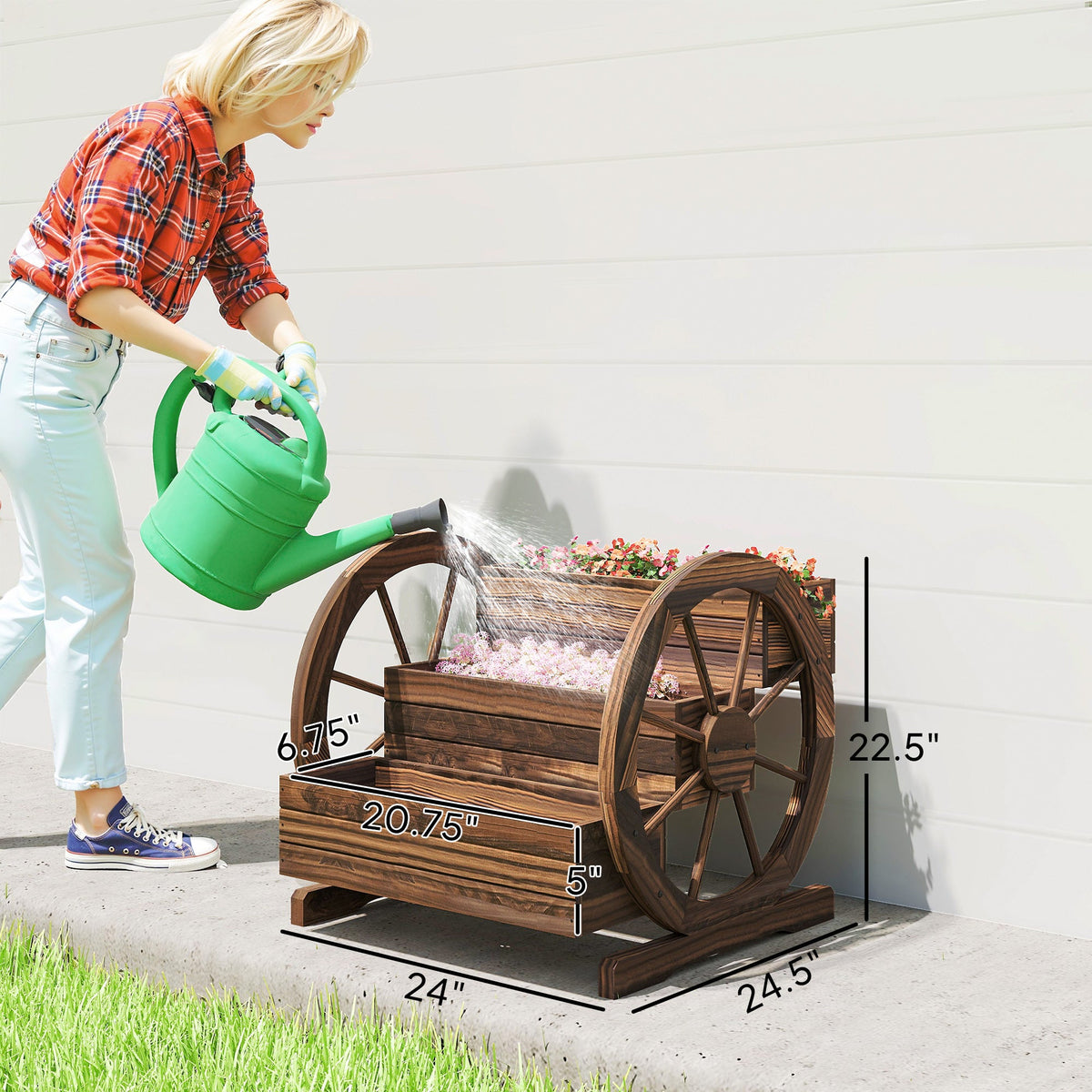 Outsunny 3-Tier Raised Garden Bed