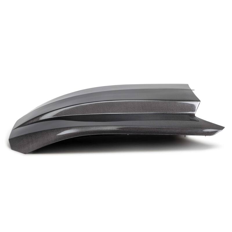 Anderson Composites 2024 Ford Mustang Type-CJ Double-Sided Carbon Fiber Cowl Hood AC-HD24FDMU-CJ-DS