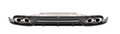 Akrapovic 16-17 Porsche 911 Turbo/Turbo S (991.2) Rear Carbon Fiber Diffuser - High Gloss DI-PO/CA/4/G