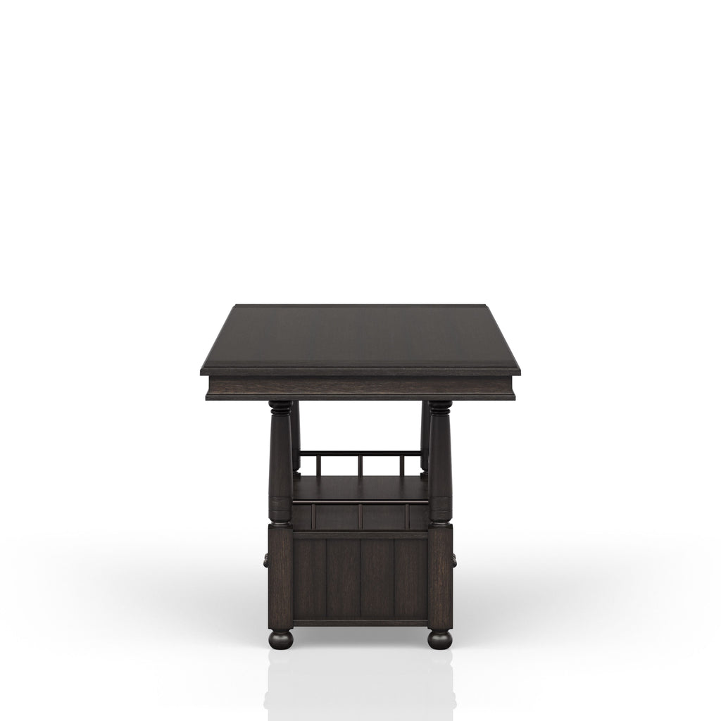 Deep Coffee Counter Height Dining Table