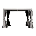 10x10 FT Outdoor Louvered Pergola with Adjustable Louvers