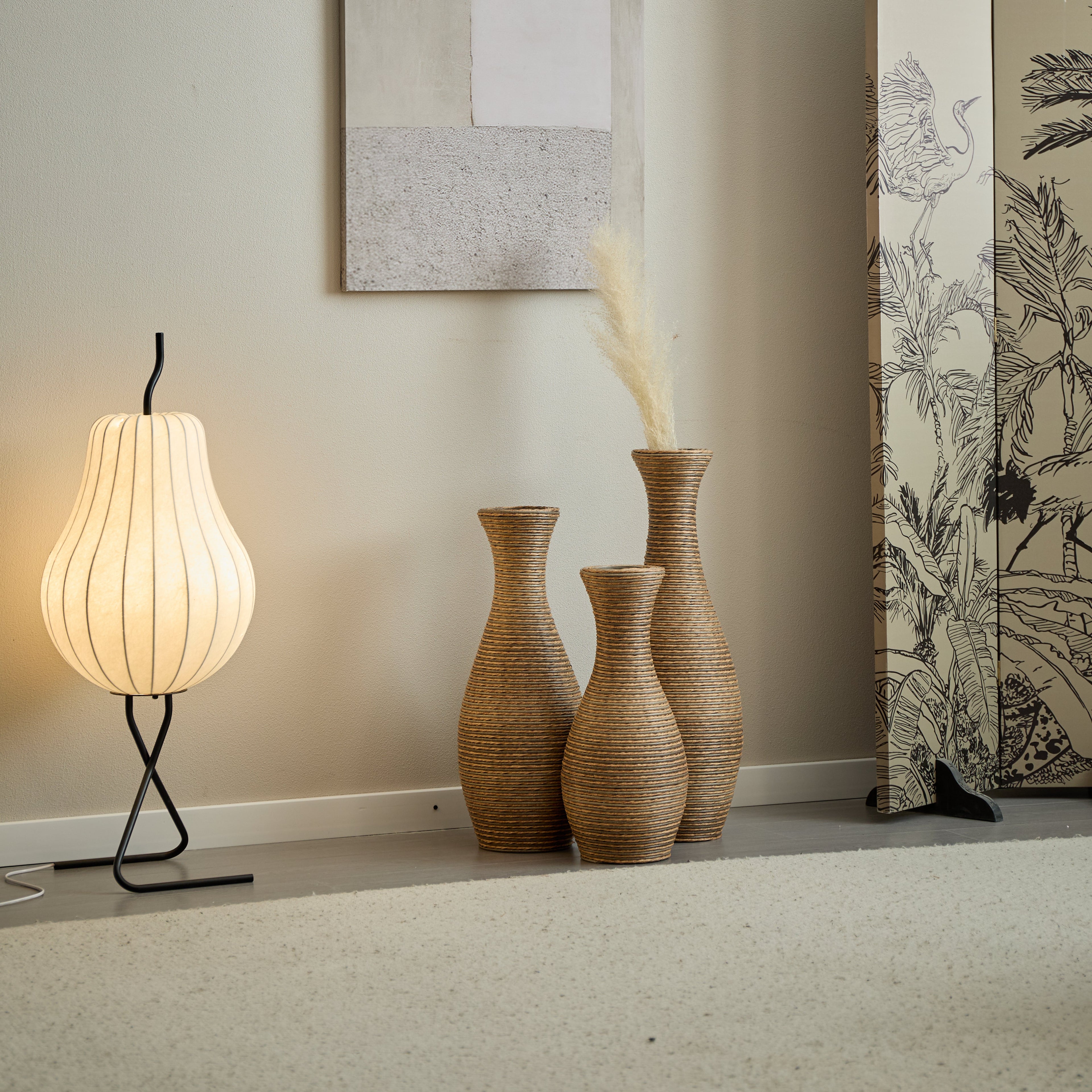 Elegant 3-Piece Vase Set