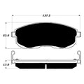 Porterfield Brake Pads for 2004 INFINITI G35 Strd Brakes