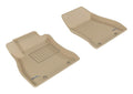 3D MAXpider 2013-2019 Nissan Sentra Kagu 1st Row Floormat - Tan L1NS07611502
