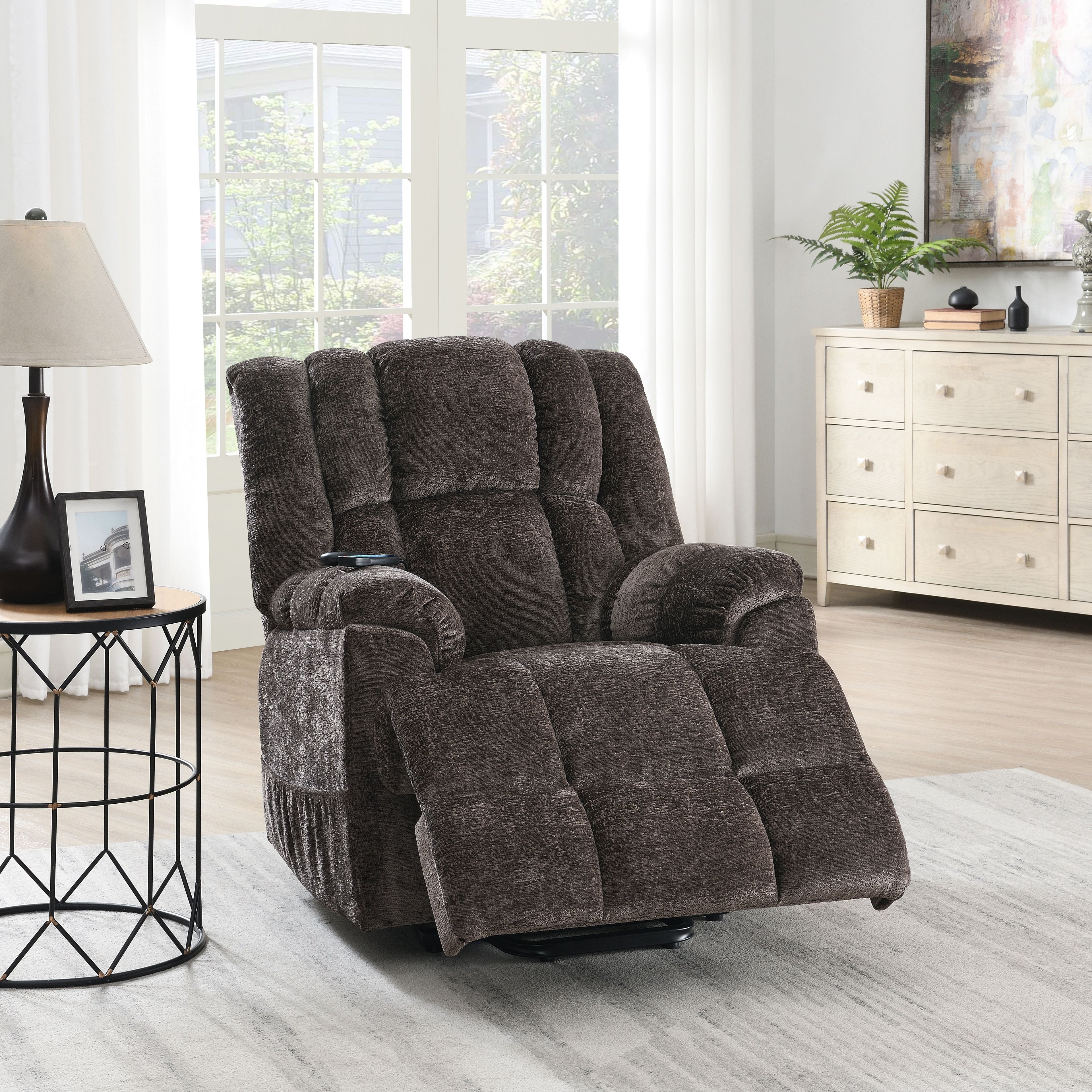 Pacay Chenille Power Motion Recliner