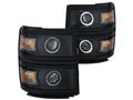 Anzo 2014-2015 Chevrolet Silverado Projector Headlights Chrome G2