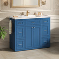 Navy Blue 48" Bathroom Vanity