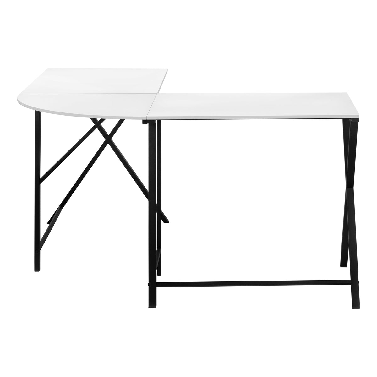 Computer Desk, Home Office, Corner, 55"l, L Shape, Work, Laptop