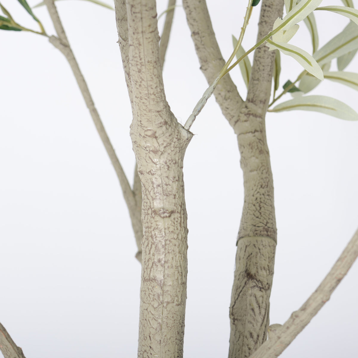 8FT Artificial Olive Tree With Decorative Planter