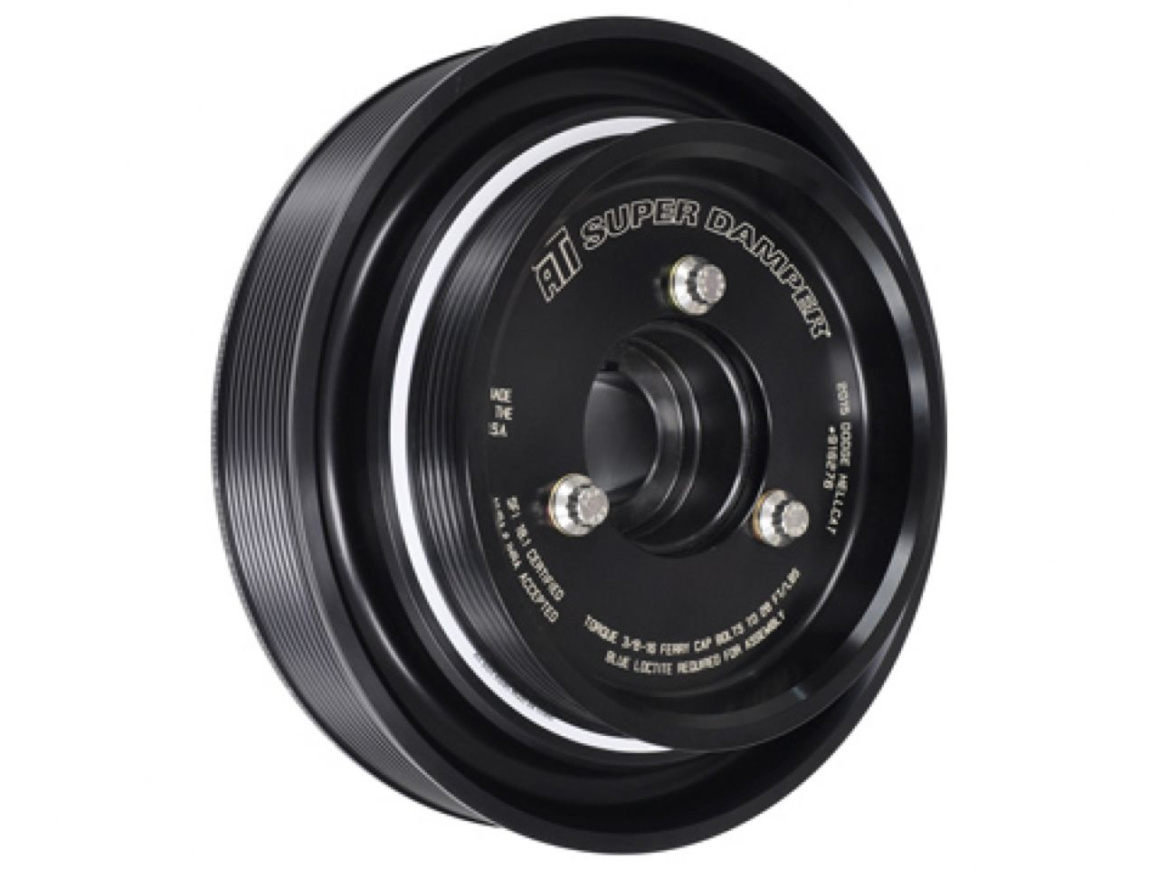 ATI Performance Products Damper - 6.78 - Al - Dodge Truck 5.7l Hemi 2009+ 6% Od 6 Grv