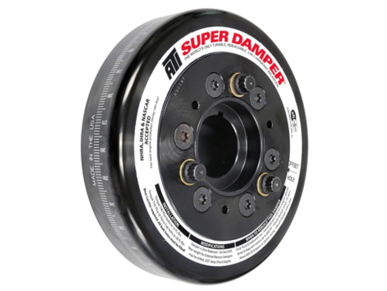 ATI Performance Products Damper - 8.53 - Al - Chevy 14% Od Ls9 Y Body 11 & 6 Grv