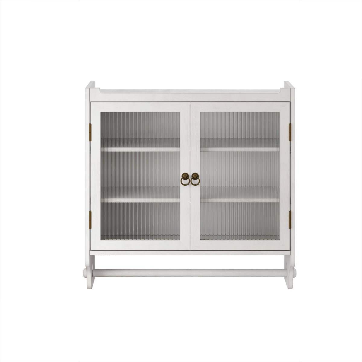 24.8" Vintage Double Door Wall Cabinet