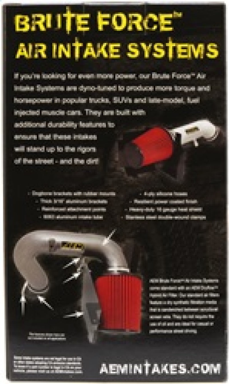 AEM Induction AEM Dryflow 4in. X 9in. Round Tapered Air Filter 21-2059BF