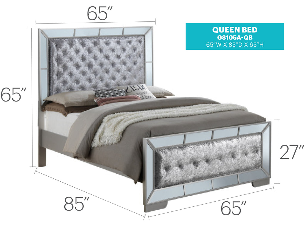 Stylish Contemporary Bed Frame