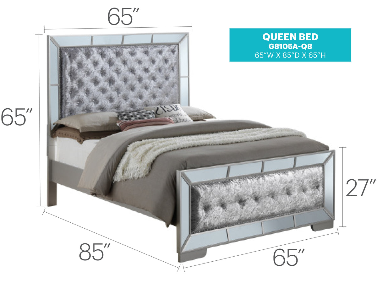 Stylish Contemporary Bed Frame