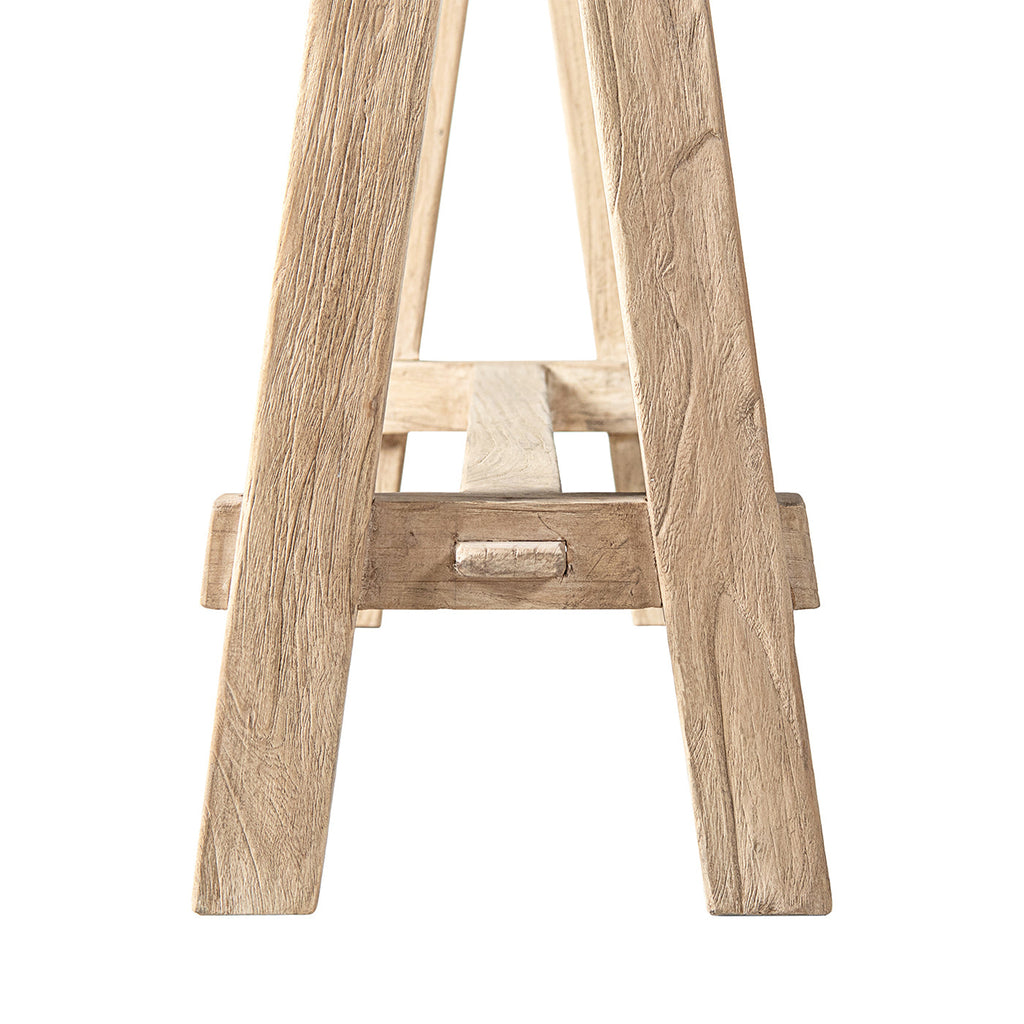 Hawthorne 60" Solid Reclaimed Elm Trestle Console Table