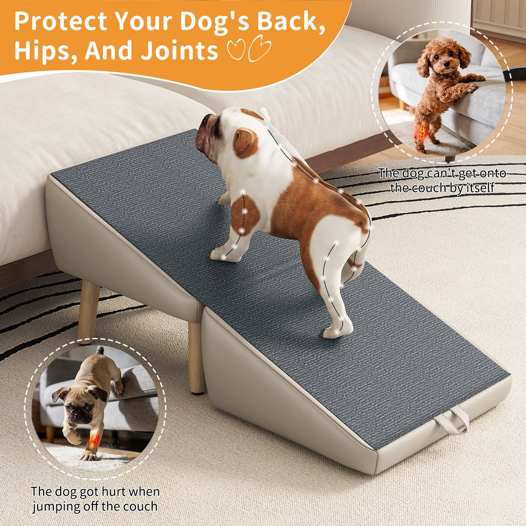 (Upgraded) Dog Stairs for Small Dogs and Cats