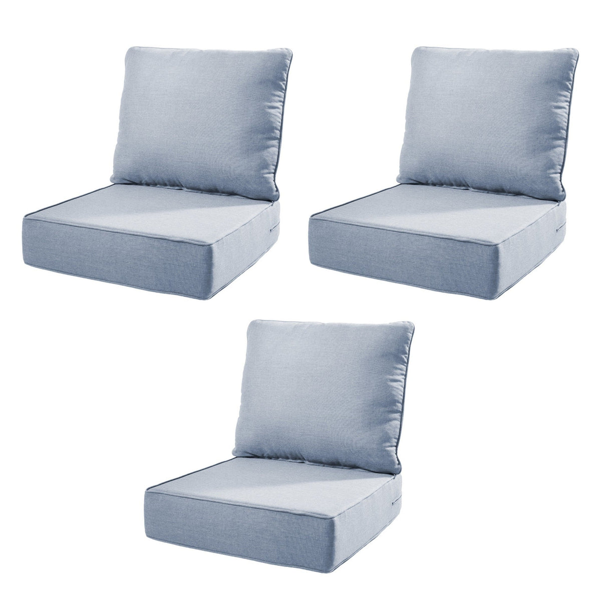 6 Inch Thicker Outdoor Chair Cushion Set