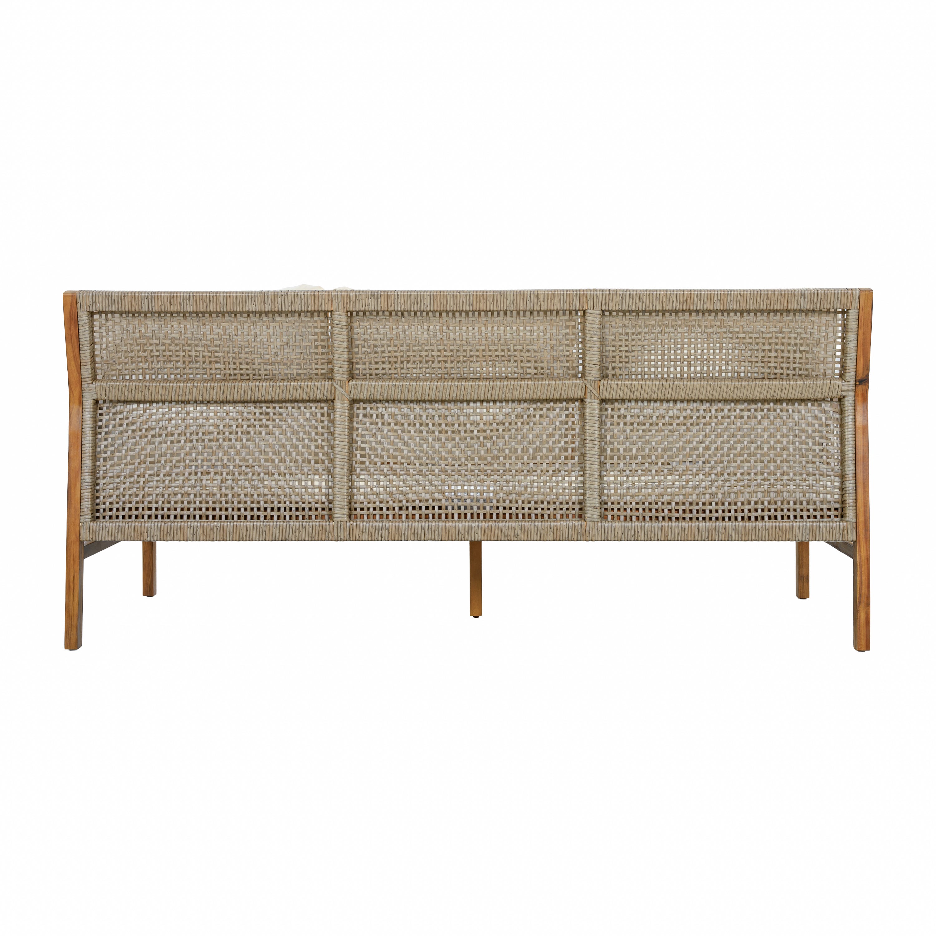 3 Piece Acacia Wood Patio Furniture Set
