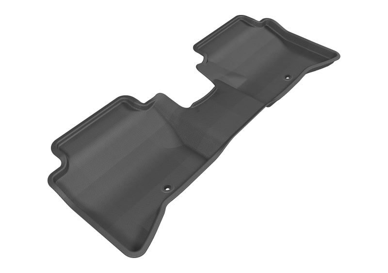 3D MAXpider 2014-2017 Kia Rio/Rio5 Kagu 2nd Row Floormats - Black L1KA03721509