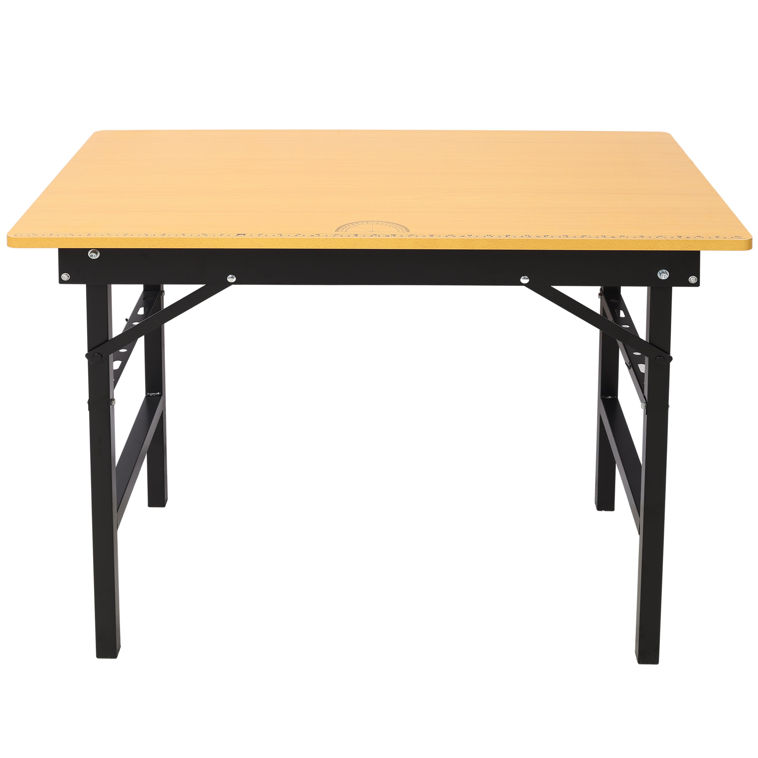 Portable Folding Work Table with Measuring Tape and Angle Finder
