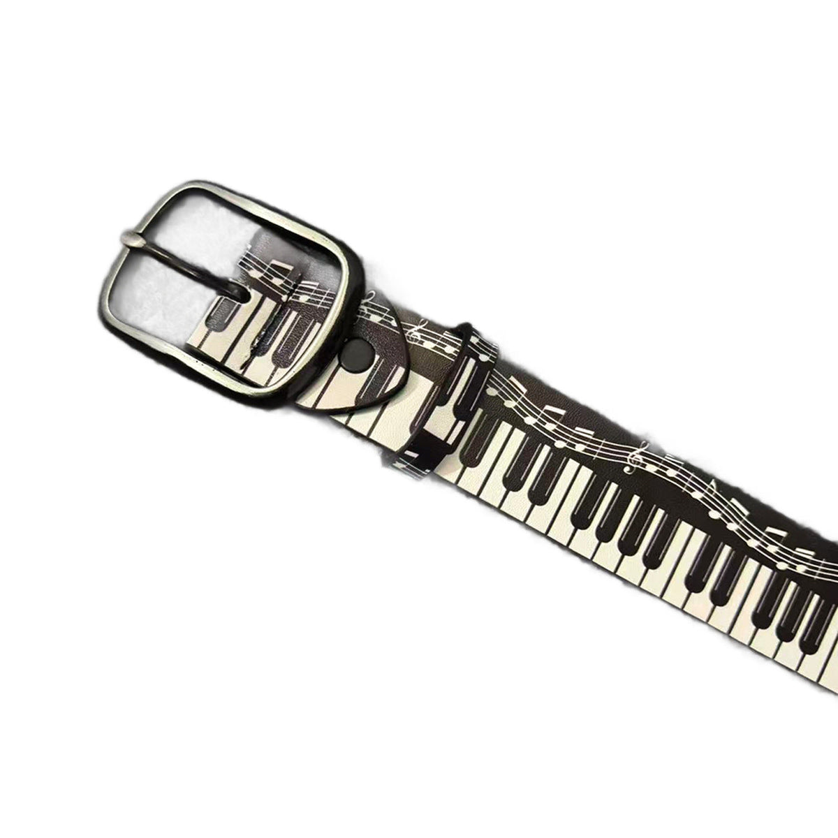Unisex Versatile Music-style Pin-buckle Leather Belt