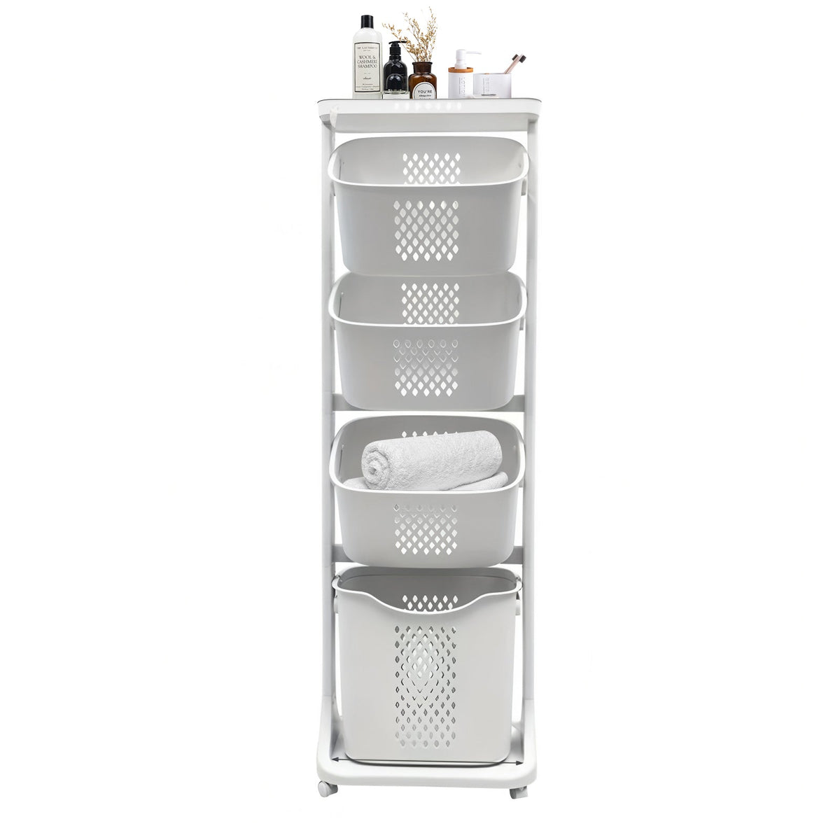 4-Tier Laundry Hamper Sorter