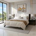 King Size Bed Frame in Black and White
