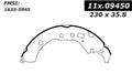 Porterfield Brake Shoes for 2010 TOYOTA COROLLA Sedan(Rear Drum)