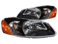 Anzo 2001-2004 Dodge Stratus Crystal Headlights Black