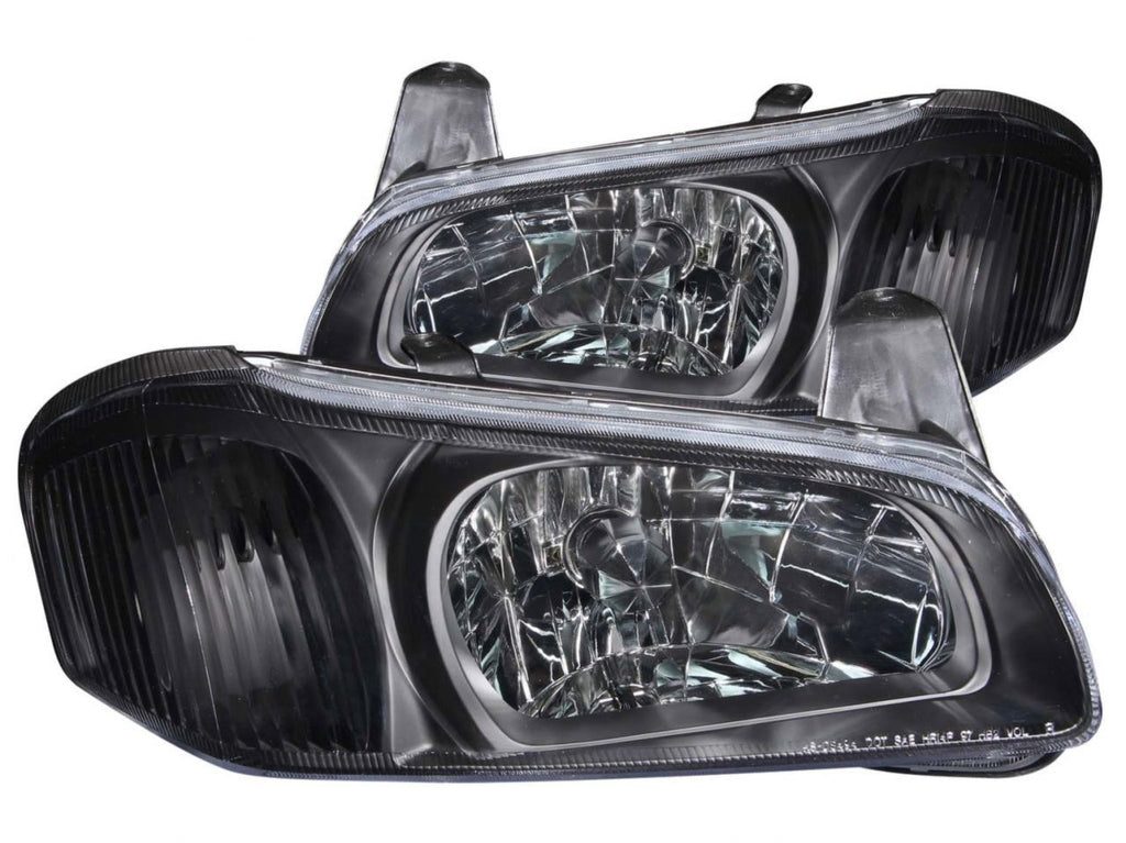 Anzo 2000-2001 Nissan Maxima Crystal Headlights Black
