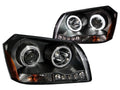 Anzo 2005-2007 Dodge Magnum Projector Headlights Black
