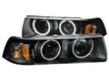 Anzo 1992-1998 BMW 3 Series E36 Projector Headlights w/ Halo Chrome (CCFL)