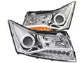 Anzo 2011-2015 Chevrolet Cruze Projector Headlights w/ Halo Chrome