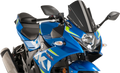 PUIG HI-TECH PARTS Race Windscreen - Carbon - Suzuki 9722C