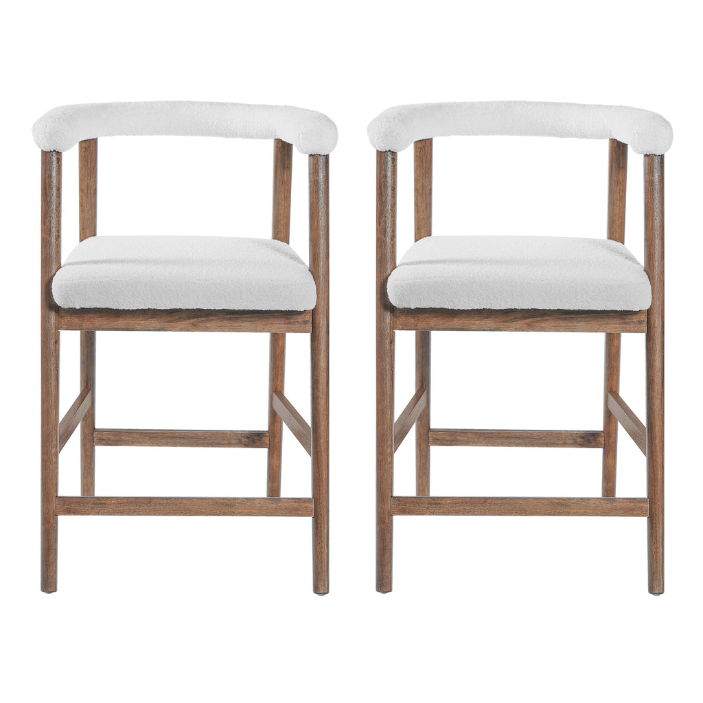 24.5'' Seat Height Bar Stools with Back