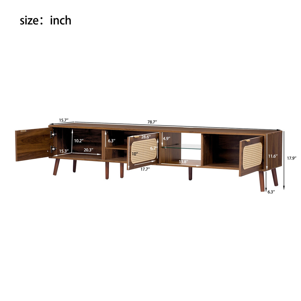 78" TV Stand for 75/80/85 Inch TV